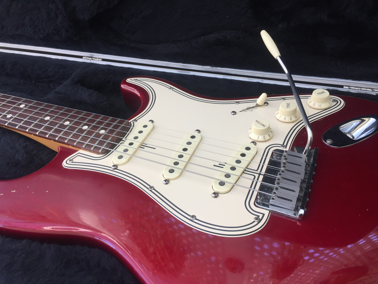 Fender AMERICAN STANDARD STRATOCASTER 1995 "Matching Headstock" w/Streamline pickguard etc. SOLD